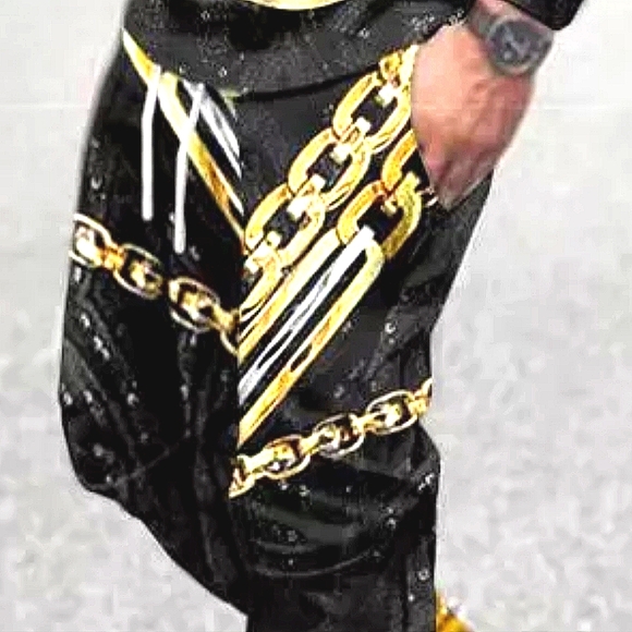 ❤️SOLD NWT Suit Joggers Sweatpants 4Genlemen XXL - Picture 2 of 4